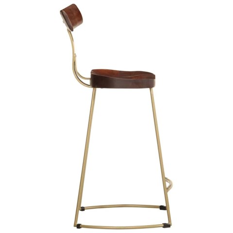 Hokery barowe 2 szt. 49x43x88 cm Drewno lite Mango Lumarko! Lumarko!