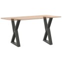Nogi do stołu jadalnego 2 szt. Antracyt 60x(72-73,3) cm Stal Lumarko! Lumarko!