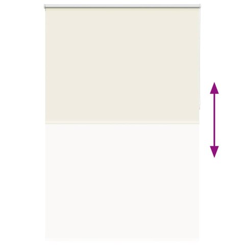 Roleta zaciemniająca Off White 155x230 cm Szerokość tkaniny Lumarko! Lumarko!