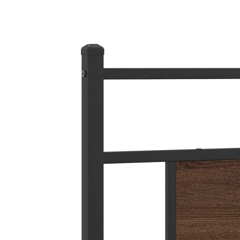  Łóżko bez materaca, brązowy dąb, 90x190 cm Lumarko! Lumarko!