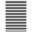  Roleta zebra, czarna, szerokość tkaniny 110,9cm, poliester Lumarko! Lumarko!