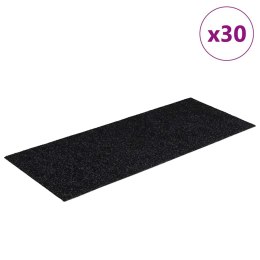Maty na schody samoprzylepne 30 szt. Czarne 60x25cm Prostokątne Lumarko! Lumarko!