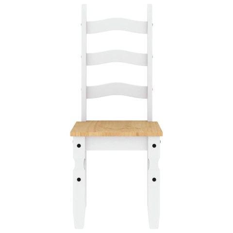 3-częściowy zestaw jadalny „Panama" białe lite drewno sosnowe Lumarko! Lumarko!