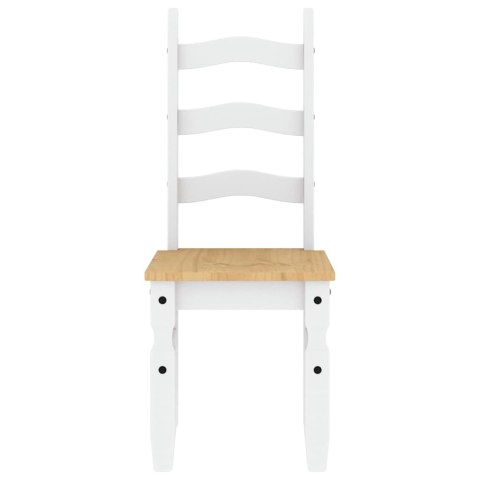 7-częściowy zestaw jadalny „Panama" białe lite drewno sosnowe Lumarko! Lumarko!