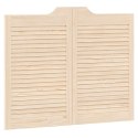  Drzwi wahadłowe żaluzjowe 1 para 80x100 cm lite drewno sosnowe Lumarko! Lumarko!