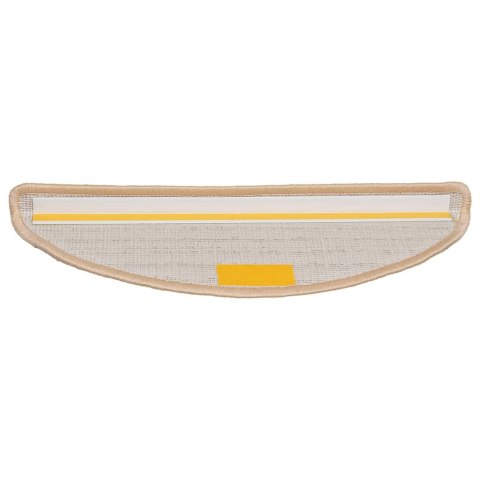 Maty na schody 30 szt. Kremowe 56x17x3 cm Lumarko! Lumarko!