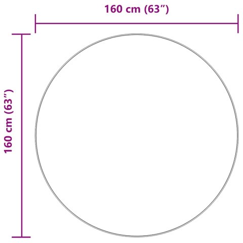 Dywan shaggy z długim włosiem, NAVARRA, ciemnoszary, 160x160 cm Lumarko! Lumarko!