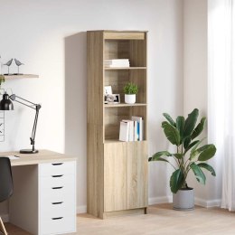  Komoda Sonoma Oak 50x35x180 cm Drewno klejone Lumarko! Lumarko!