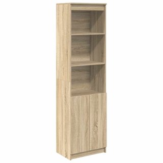  Komoda Sonoma Oak 50x35x180 cm Drewno klejone Lumarko! Lumarko!