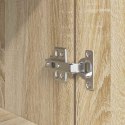  Komoda Sonoma Oak 50x35x180 cm Drewno klejone Lumarko! Lumarko!