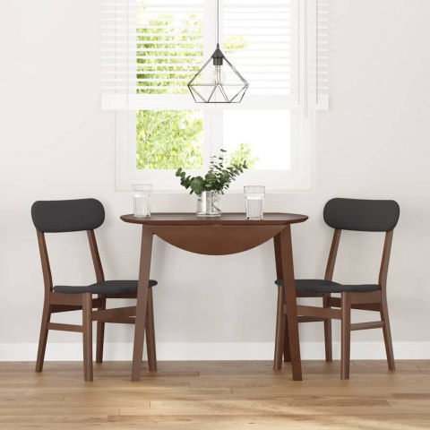 Krzesła do jadalni z poduszkami 2 szt. lite drewno gumowe Lumarko! Lumarko!