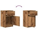  Szafka nocna Stare drewno 39x35x65 cm Drewno klejone Lumarko! Lumarko!