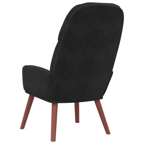  Fotel, czarny, obity aksamitem Lumarko! Lumarko!