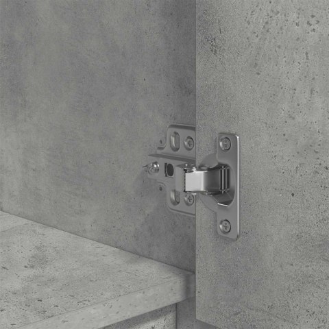 Komoda betonowa szara 29,5x34x119,5 cm Drewno klejone Lumarko! Lumarko!