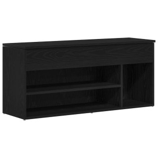  Ławka na buty Czarny dąb 102x30,5x45 cm Drewno klejone Lumarko! Lumarko!