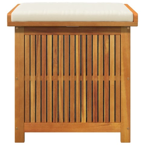  Skrzynka na poduszki ogrodowe 60x50x61 cm lite drewno akacjowe Lumarko! Lumarko!