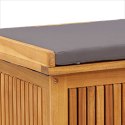  Skrzynka na poduszki ogrodowe 90x50x60,5 cm Drewno akacjowe Lumarko! Lumarko!