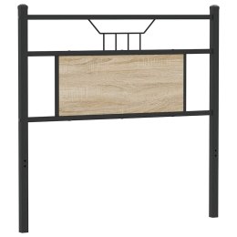 Zagłówek Sonoma Oak 80 cm Drewno i stal konstrukcyjna Lumarko! Lumarko!