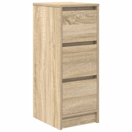  Komoda Sonoma Oak 29,5x34x76 cm Drewno klejone Lumarko! Lumarko!