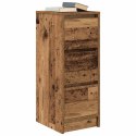  Komoda Stare drewno 29,5x34x76 cm Drewno klejone Lumarko! Lumarko!