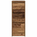  Komoda Stare drewno 29,5x34x76 cm Drewno klejone Lumarko! Lumarko!