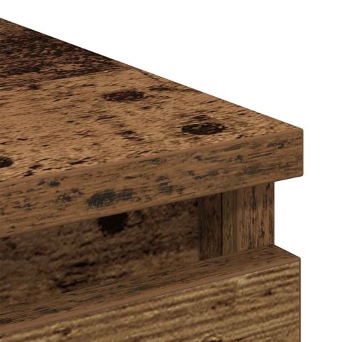 Komoda Stare drewno 80x35x99 cm Drewno klejone Lumarko! Lumarko!