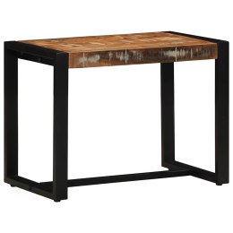  Ławka wielokolorowa 60x35x45 cm lite drewno odzyskane Lumarko! Lumarko!