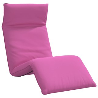  Leżak składany różowy 175x54x8,5 cm Oxford Fabric Lumarko! Lumarko!