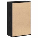 Regał biblioteczny Czarny Dąb 50x25x80 cm Drewno klejone Lumarko! Lumarko!