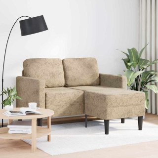  Sofa 2-osobowa z szezlongiem w kształcie litery L, jasnoszara Lumarko! Lumarko!