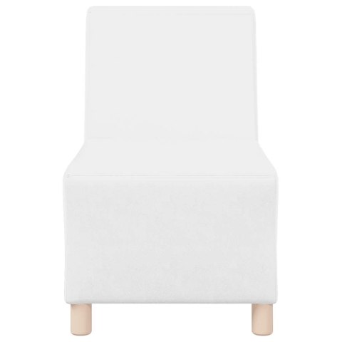  Sofa Fotel Biały 55 cm Skóra ekologiczna Lumarko! Lumarko!