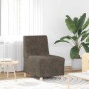 Sofa Fotel Ciemnoszary 55 cm Skóra syntetyczna zamszowa Lumarko! Lumarko!