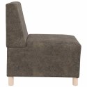 Sofa Fotel Ciemnoszary 55 cm Skóra syntetyczna zamszowa Lumarko! Lumarko!