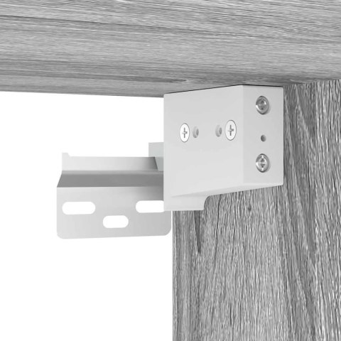  Szafka nocna wisząca Szara Sonoma 38x34x40 cm Lumarko! Lumarko!