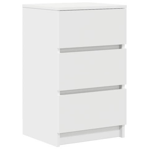  Szafki nocne z 3 szufladami 2 szt. Białe 39x35x65 cm Lumarko! Lumarko!