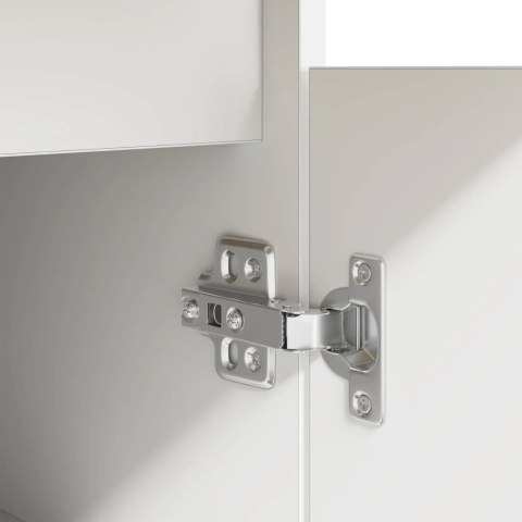 Biurko Białe 86x49x76 cm Drewno klejone Lumarko! Lumarko!