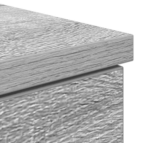 Biurko Sonoma Szare 86x49x76 cm Drewno klejone Lumarko! Lumarko!