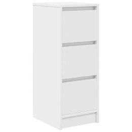  Komoda Biała 29,5x34x76 cm Drewno klejone Lumarko! Lumarko!