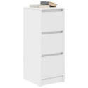 Komoda Biała 29,5x34x76 cm Drewno klejone Lumarko! Lumarko!
