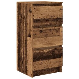  Komoda Stare drewno 37,5x35x76 cm Drewno klejone Lumarko! Lumarko!