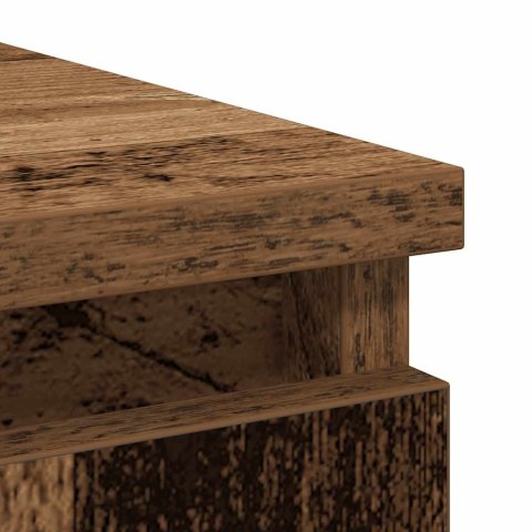  Komoda z szufladami Stare drewno 71x35x84 cm Drewno klejone Lumarko! Lumarko!