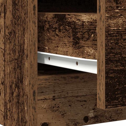  Komoda z szufladami Stare drewno 71x35x84 cm Drewno klejone Lumarko! Lumarko!