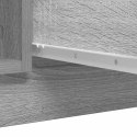Komoda z szufladami Szara Sonoma 100,5x35x98,5 cm Lumarko! Lumarko!