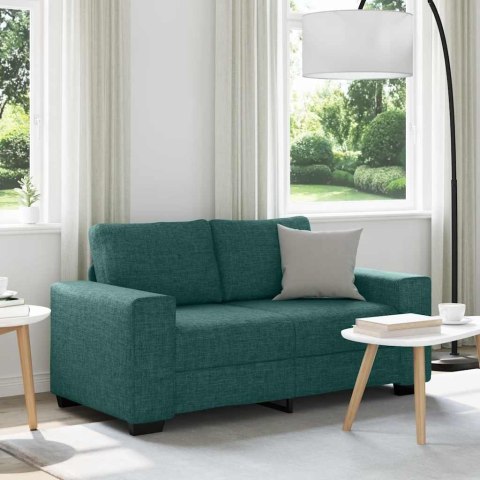  Sofa 2-osobowa Ciemnozielona 120 cm Tkanina Lumarko! Lumarko!