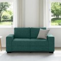  Sofa 2-osobowa Ciemnozielona 120 cm Tkanina Lumarko! Lumarko!