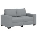 Sofa 2-osobowa Jasnoszara 120 cm Tkanina Lumarko! Lumarko!