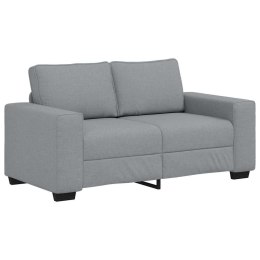  Sofa 2-osobowa Jasnoszara 120 cm Tkanina Lumarko! Lumarko!