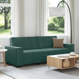  Sofa 3-osobowa, ciemnozielony, 180 cm, obita aksamitem Lumarko! Lumarko!