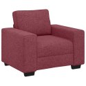  Sofa Fotel Wino Czerwone 60 cm Tkanina Lumarko! Lumarko!