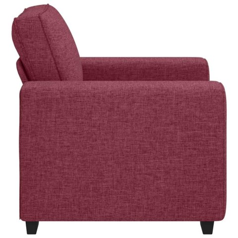  Sofa Fotel Wino Czerwone 60 cm Tkanina Lumarko! Lumarko!